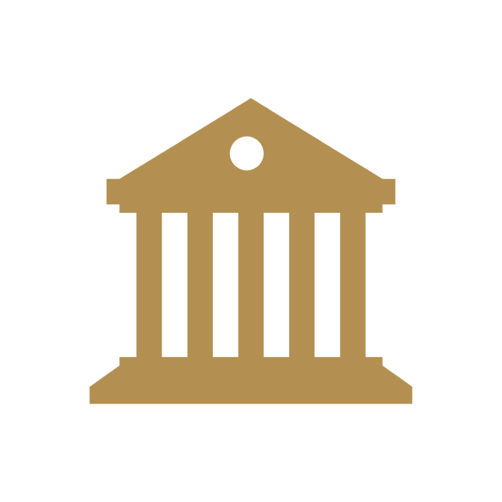 Government building icon